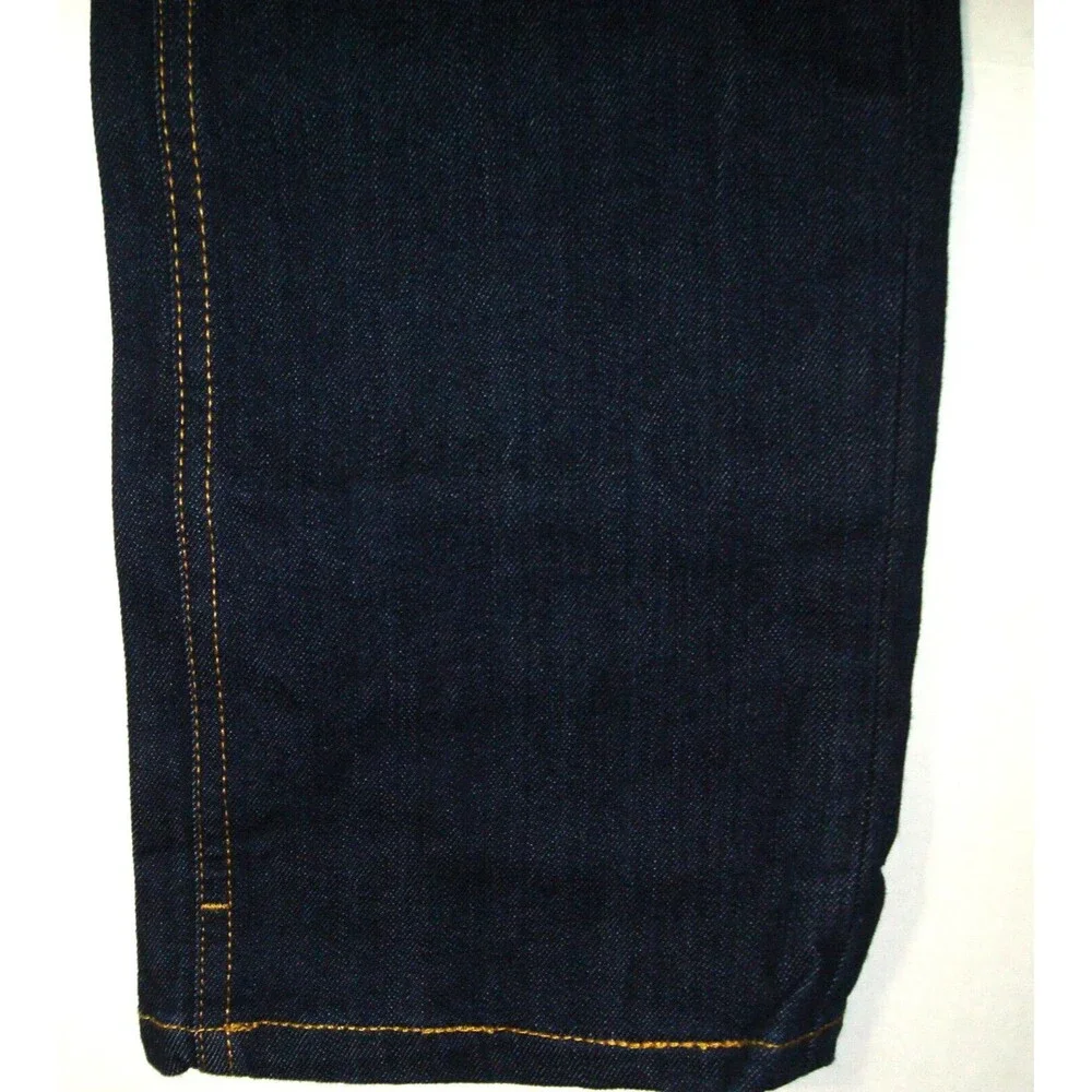 NWT New Mens 32 X 36 Prana Organic Feener Straight Leg Jeans Dark Blue Denim